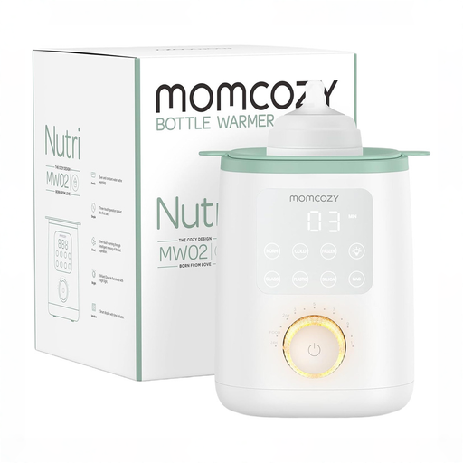 Shop Momcozy Nutri Smart Baby Bottle Warmer, White/Sage at GoodBuy Gear
