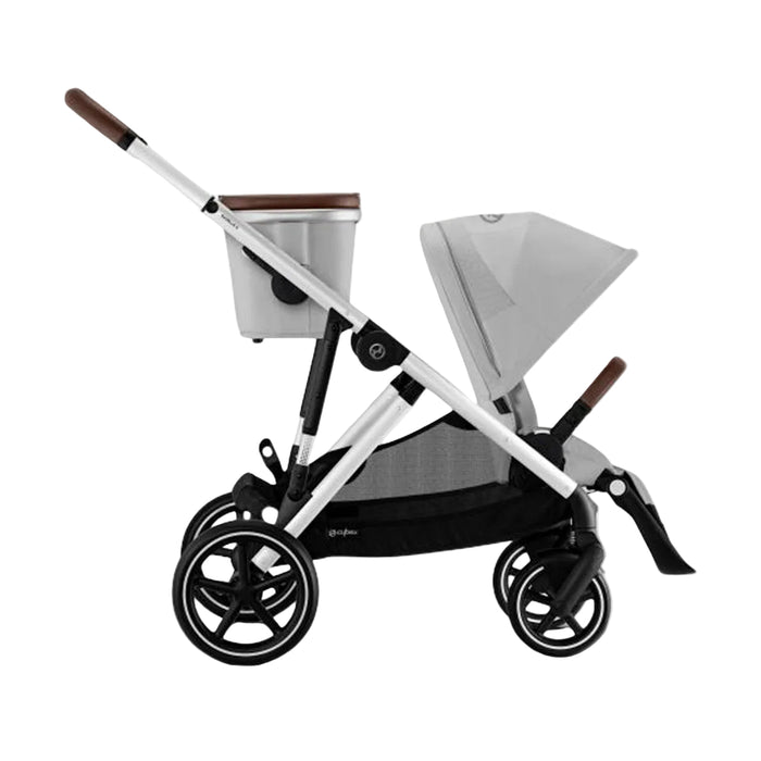 Cybex Gazelle S Modular Stroller, 2023, Lava Grey, Silver Frame