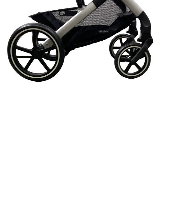 Shop Cybex Balios S Lux Stroller, 2023, Ocean Blue, Silver at GoodBuy Gear