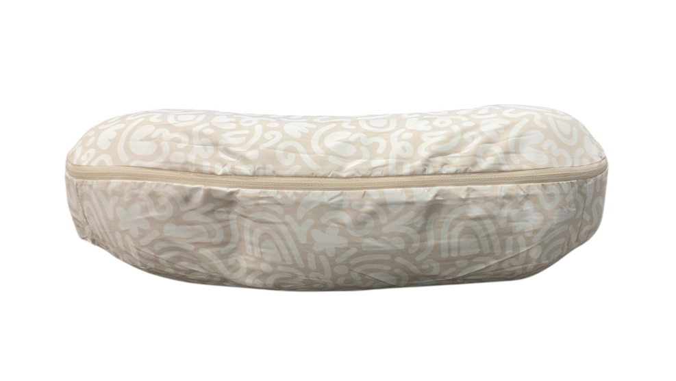 Shop Boppy Nursing Pillow, Base Model, Cream retro squiggles at GoodBuy Gear