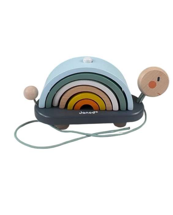 Shop Janod Sweet Cocoon Rainbow Turtle at GoodBuy Gear