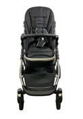 Shop Mockingbird Single to Double 2.0 Stroller, 2024, No Canopy, No Canopy, Silver With Black Leather at GoodBuy Gear