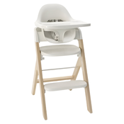 Shop Mockingbird High Chair, Natural Beech, White at GoodBuy Gear
