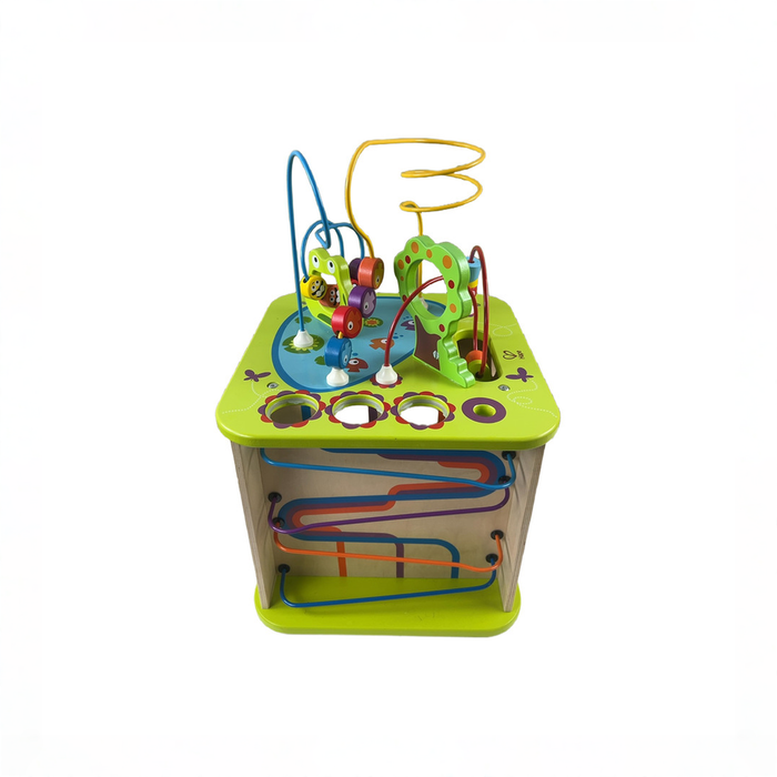 Shop Hape Country Critters Wooden Activity Cube at GoodBuy Gear