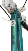 Shop Woom GO 3 Bike "16, AUTOMAGIC, Metallic turquoise at GoodBuy Gear