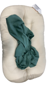 Shop Snuggle Me Organic Sensory Infant Lounger with Cover, Moss, Natural at GoodBuy Gear