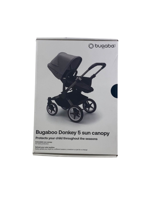 Shop Bugaboo Donkey 5 Sun Canopy, Stormy Blue at GoodBuy Gear