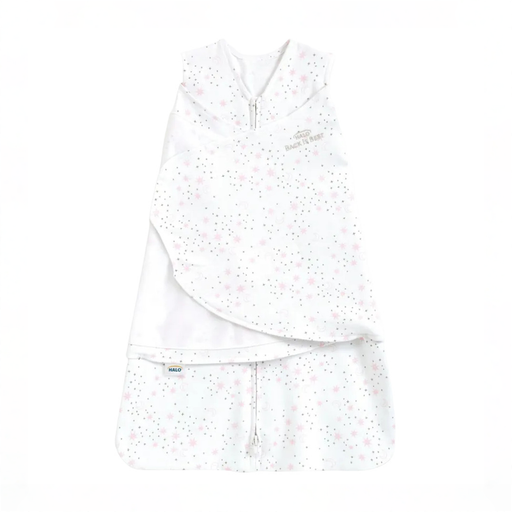 Shop Halo SleepSack Swaddle, Midnight Moons Pink, Small at GoodBuy Gear
