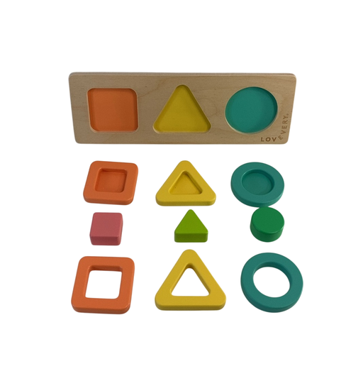 Shop Lovevery Geo Shapes Puzzle at GoodBuy Gear