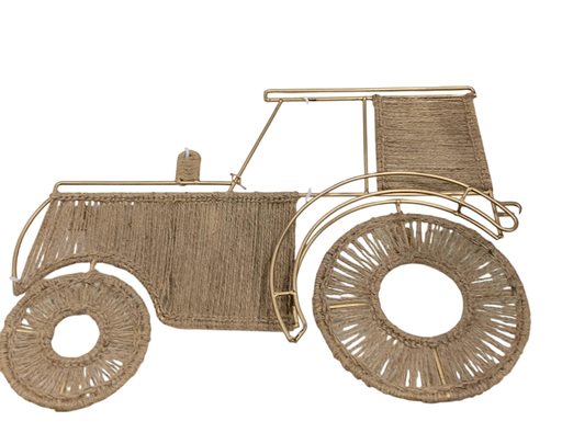 Shop Crane Baby Farmhouse Jute Tractor Nursery Wall Decor, Charlie at GoodBuy Gear