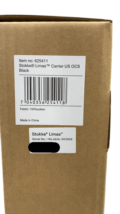 Shop Stokke Limas Carrier, Black at GoodBuy Gear