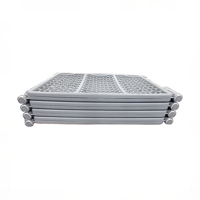 Shop Evenflo Versatile Play Space Adjustable Play Area, 8 Panel, Cool Gray at GoodBuy Gear