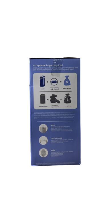 Shop Ubbi Diaper Pail, Gray Woodgrain at GoodBuy Gear