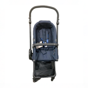 Shop Cybex Eos Stroller, 2024, Black, Ocean Blue at GoodBuy Gear
