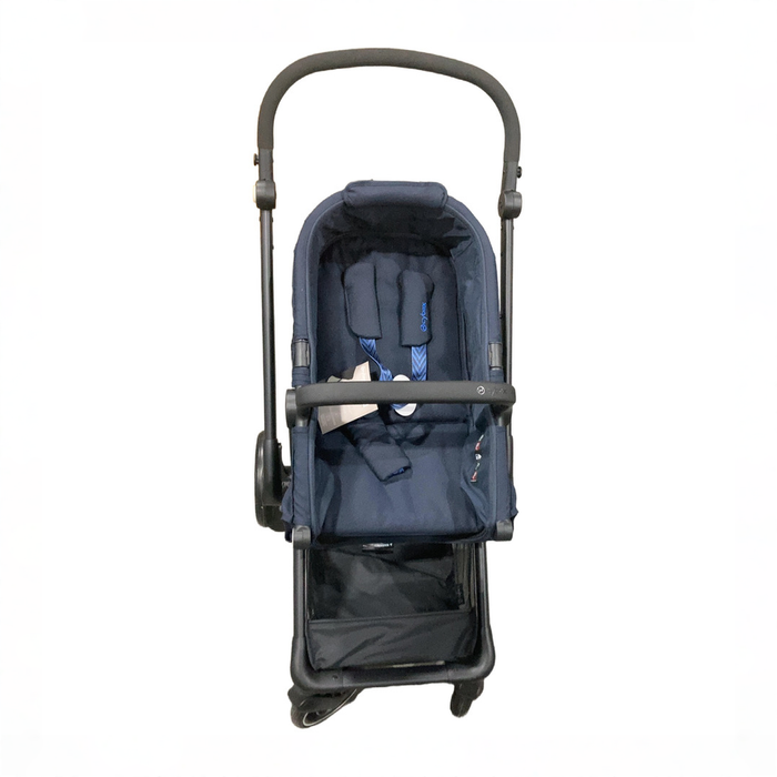 Shop Cybex Eos Stroller, 2024, Black, Ocean Blue at GoodBuy Gear