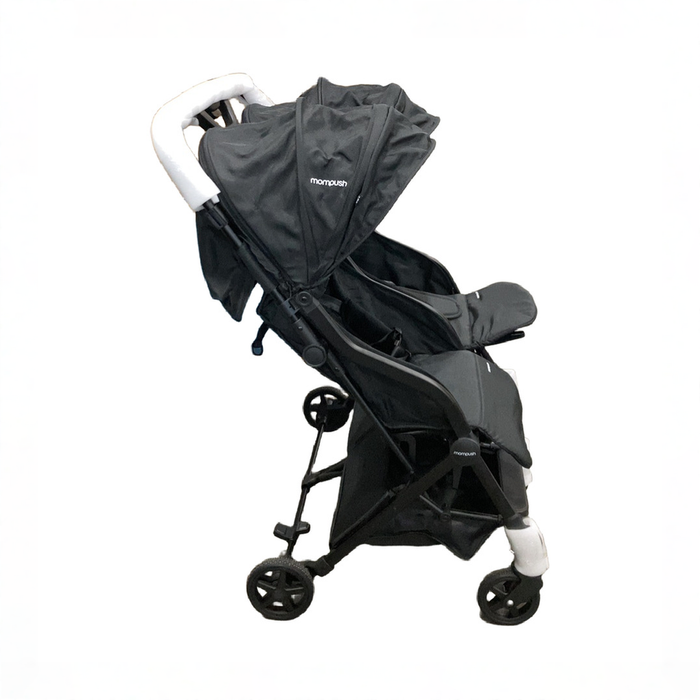 Shop Mompush Lithe Double Stroller, 2026, Black at GoodBuy Gear