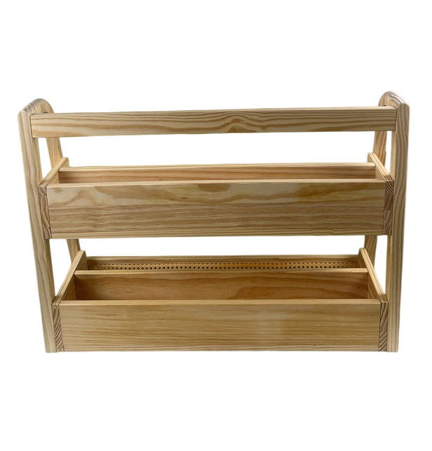 Shop Nestig Cove Montessori Bookshelf, Natural Wood at GoodBuy Gear