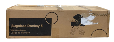 Shop Bugaboo Donkey 5 Duo Extension Set, Black, Midnight Black, Midnight Black, 2025, with Canopy at GoodBuy Gear