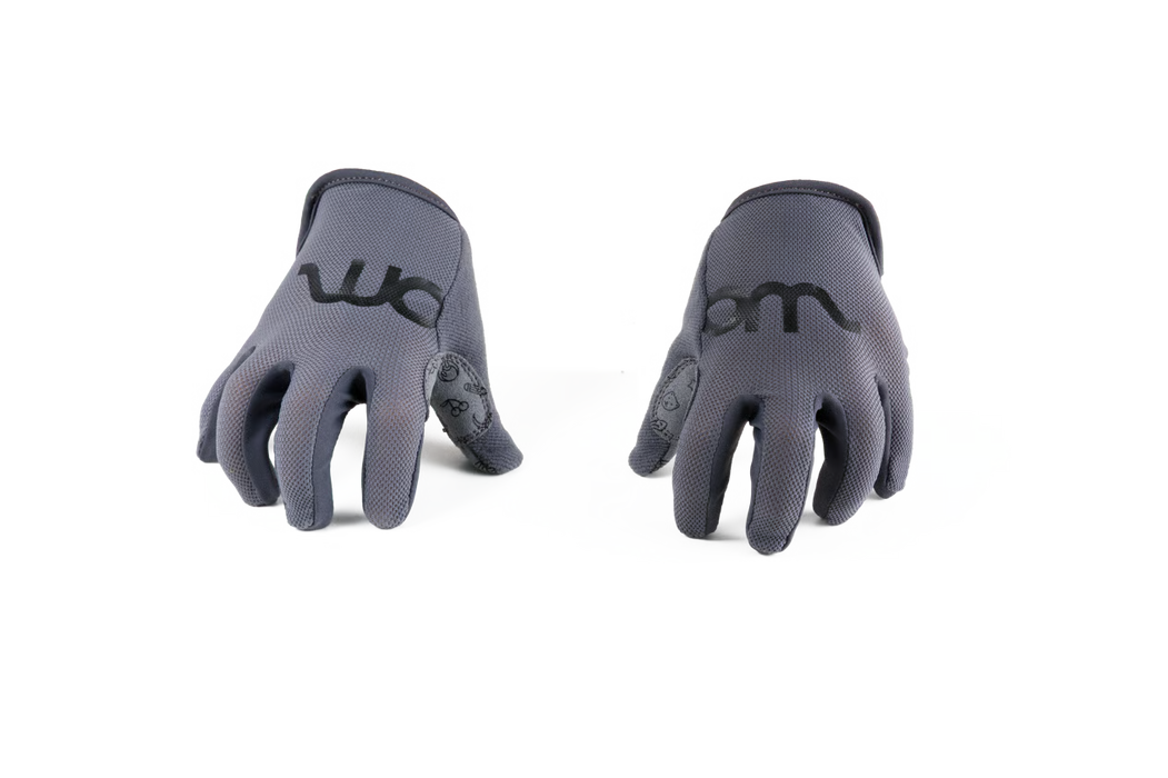 Woom TENS Bike Gloves, 7 (14cm), Grey