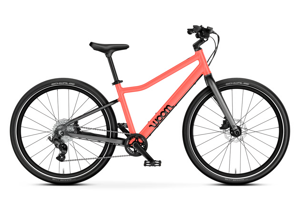 Woom EXPLORE 5 Bicycle, Neon Coral