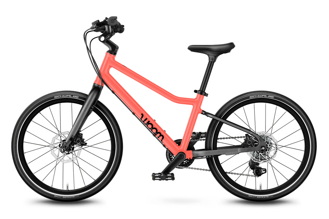 Shop Woom EXPLORE 4 Bike, Neon Coral at GoodBuy Gear