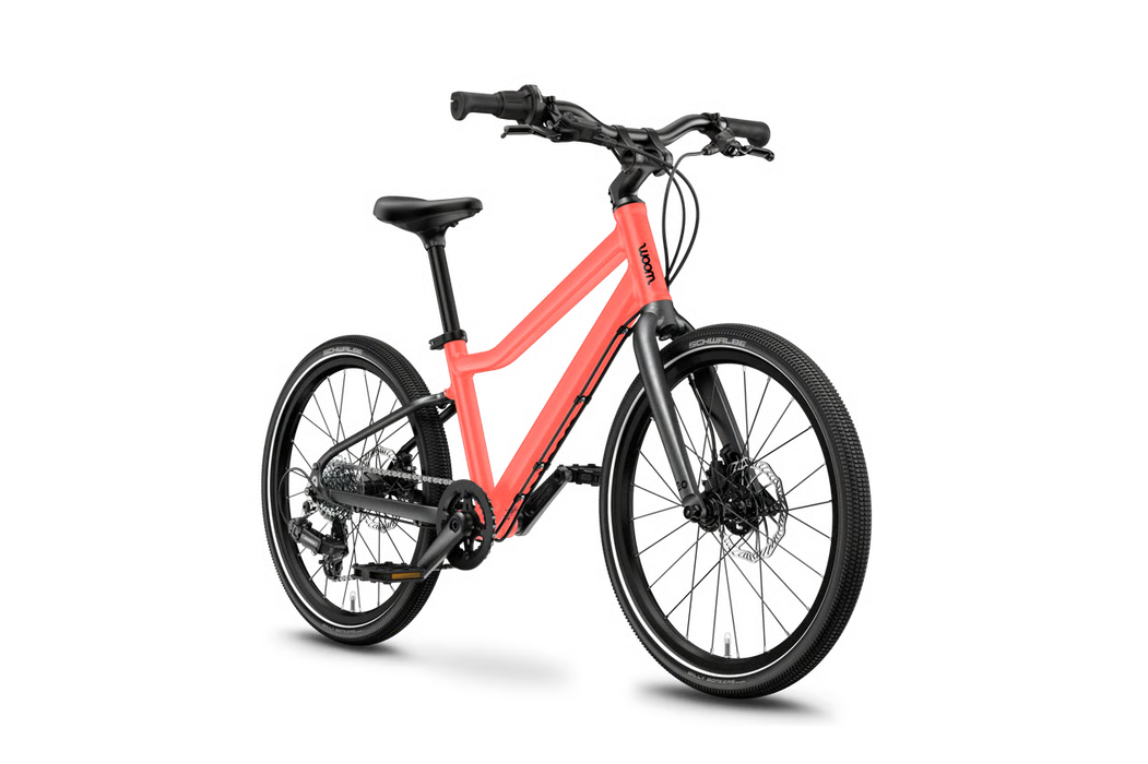 Shop Woom EXPLORE 4 Bike, Neon Coral at GoodBuy Gear