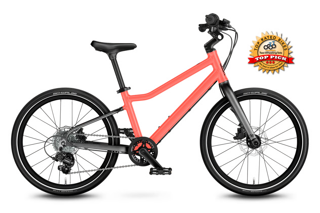Shop Woom EXPLORE 4 Bike, Neon Coral at GoodBuy Gear