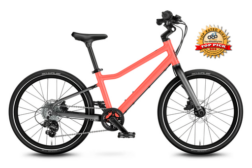 Shop Woom EXPLORE 4 Bike, Neon Coral at GoodBuy Gear