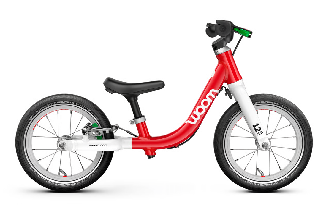 Woom GO 1 Balance Bike, Woom Red