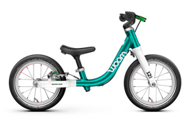 Shop Woom GO 1 Balance Bike, Metallic turquoise at GoodBuy Gear