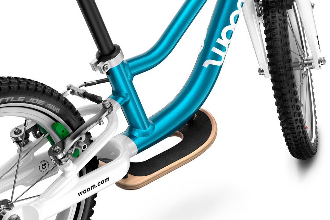 Shop Woom GO 1 Plus Balance Bike, Metallic Blue at GoodBuy Gear