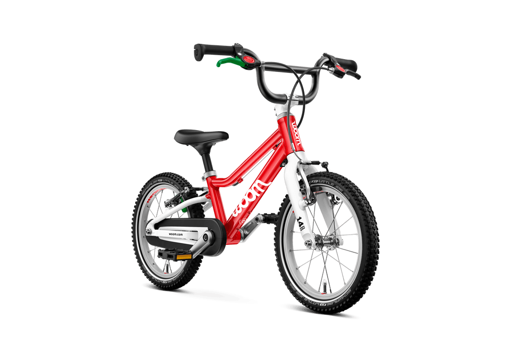Shop Woom GO 2 Bike- 14”, Hot Pink HIDDEN REPLACEMENT FOR #412741 at GoodBuy Gear