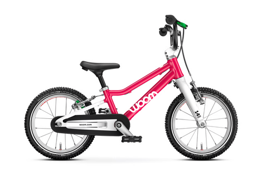 Shop Woom GO 2 Bike- 14”, Hot Pink at GoodBuy Gear