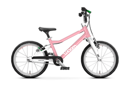 Shop Woom GO 3 Bike "16, Powder Pink, Base Model at GoodBuy Gear