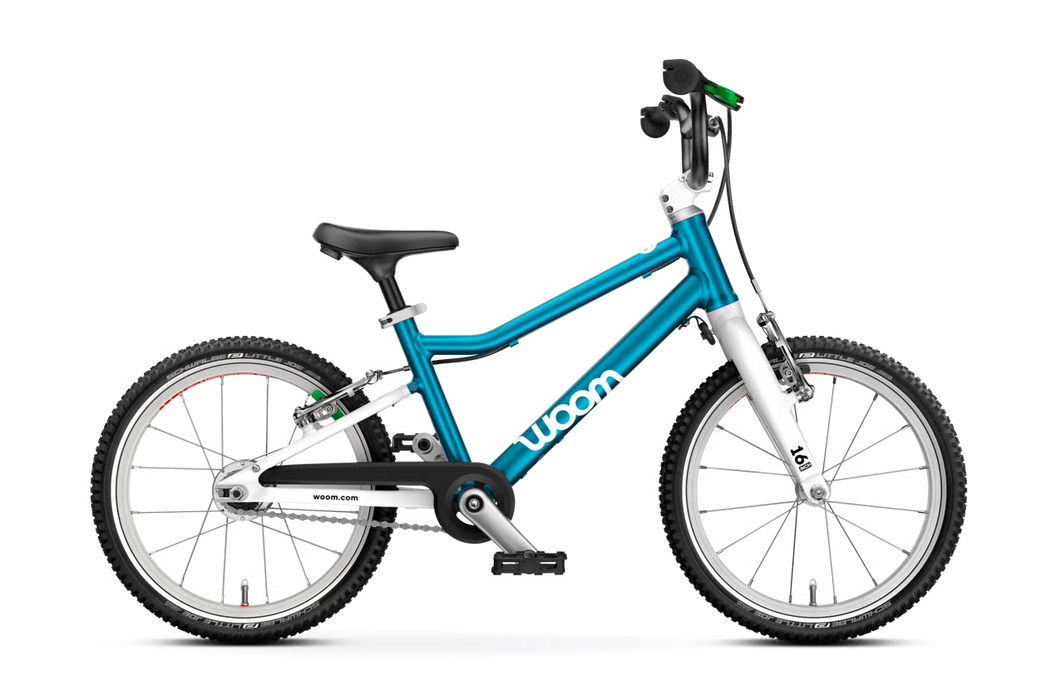 Woom GO 3 Bike "16, AUTOMAGIC, Metallic Blue