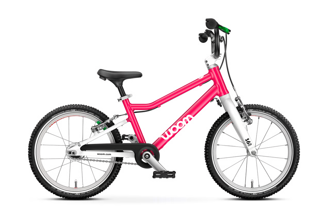 Woom GO 3 Bike "16, AUTOMAGIC, Hot Pink