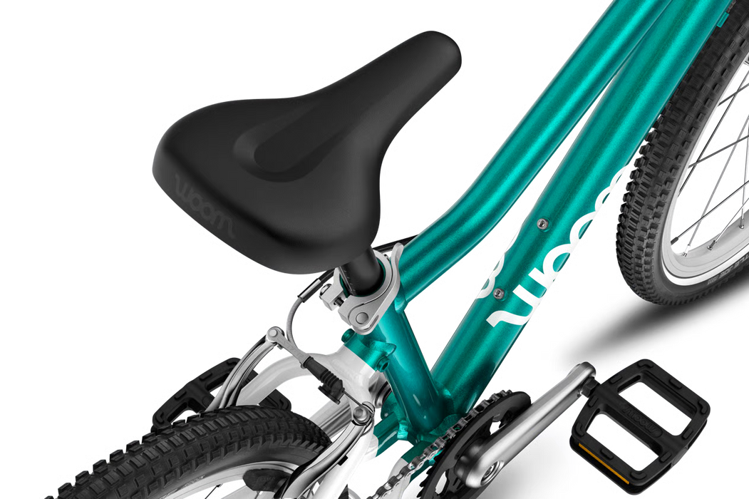 Shop Woom GO 4 Bike 20", Metallic turquoise at GoodBuy Gear