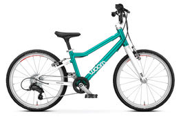 Shop Woom GO 4 Bike 20", Metallic turquoise at GoodBuy Gear