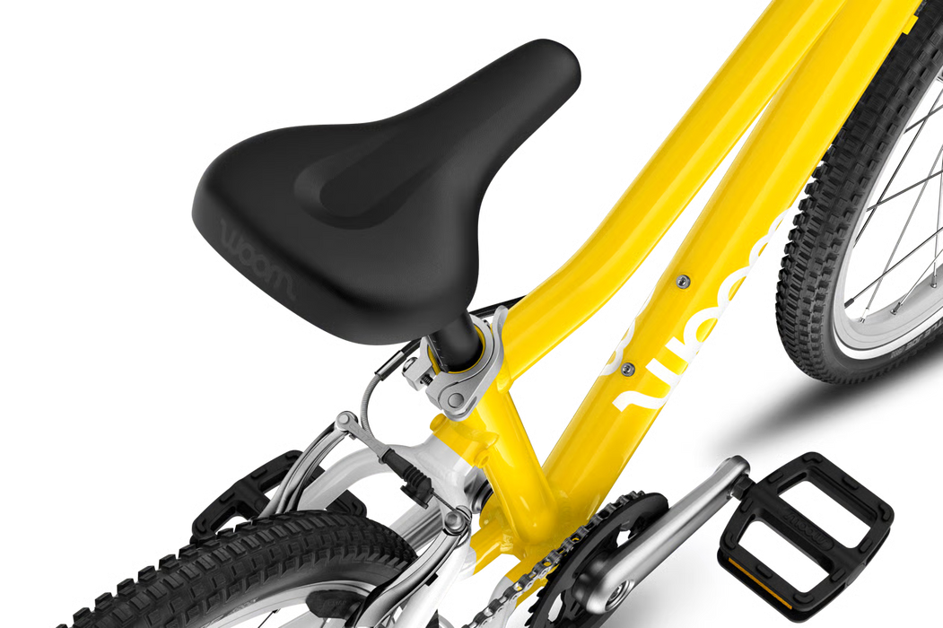 Shop Woom GO 4 Bike 20", Vibrant yellow at GoodBuy Gear