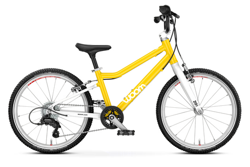 Shop Woom GO 4 Bike 20", Vibrant yellow at GoodBuy Gear