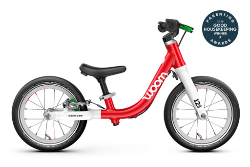 Shop Woom GO 1 Balance Bike, Woom Red at GoodBuy Gear