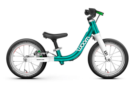 Shop Woom GO 1 Balance Bike, Metallic turquoise at GoodBuy Gear