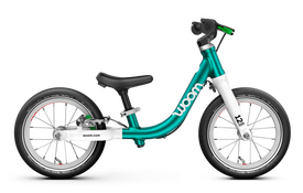 Shop Woom GO 1 Balance Bike, Metallic turquoise at GoodBuy Gear