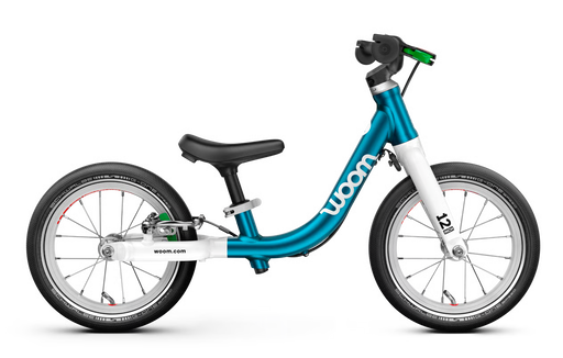 Shop Woom GO 1 Balance Bike, Metallic Blue at GoodBuy Gear