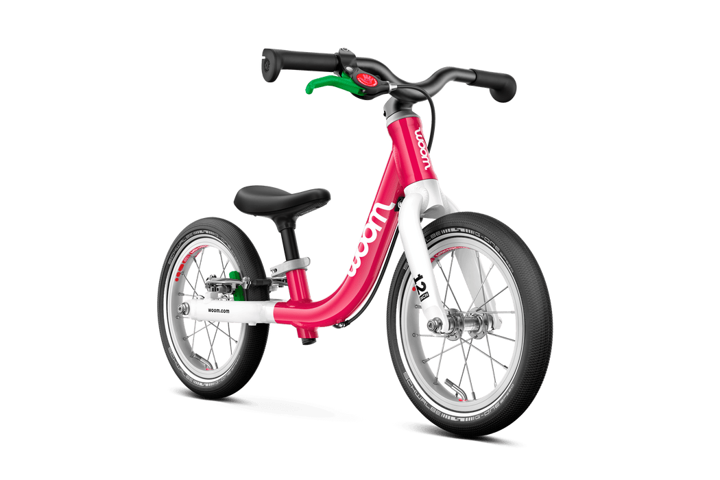 Shop Woom GO 1 Balance Bike, Hot Pink at GoodBuy Gear