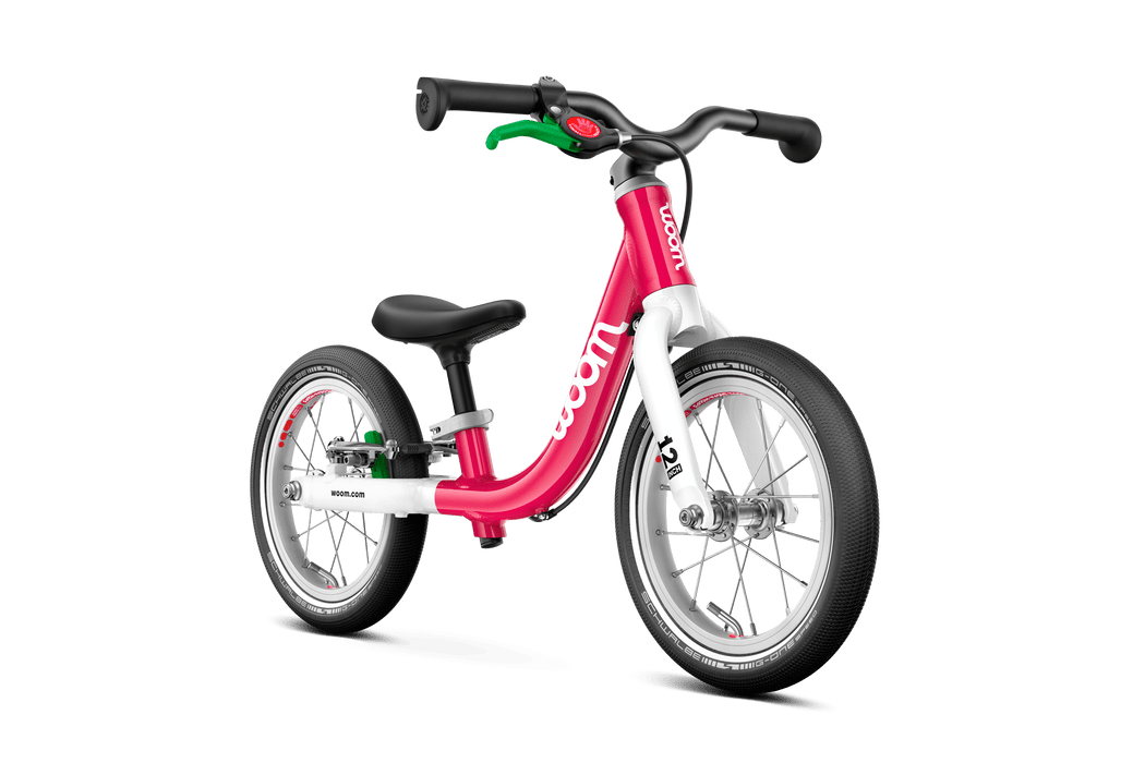 Woom GO 1 Balance Bike, Hot Pink