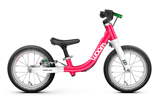 Shop Woom GO 1 Balance Bike, Hot Pink at GoodBuy Gear