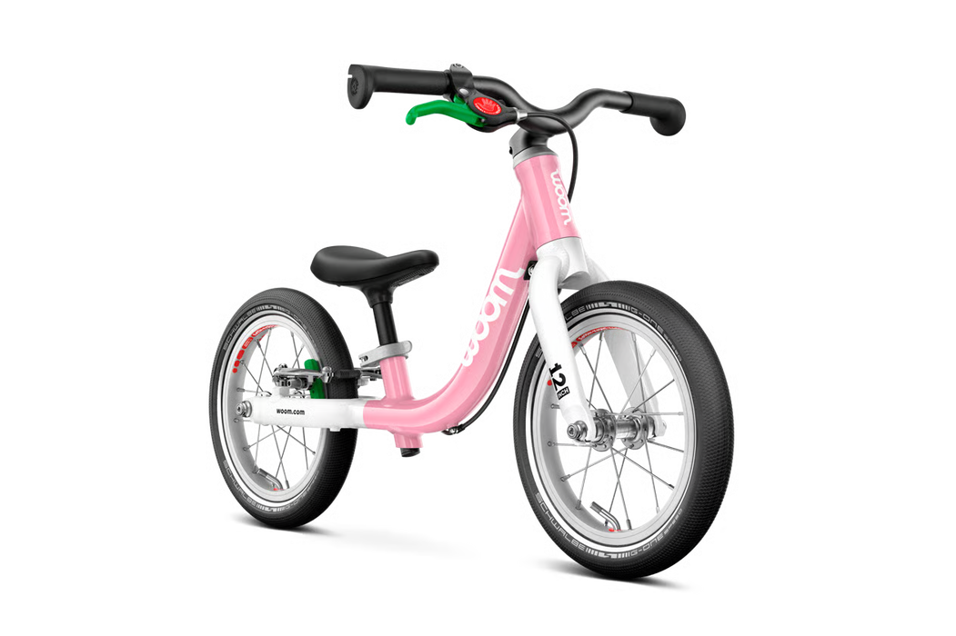 Shop Woom GO 1 Balance Bike, Powder Pink at GoodBuy Gear