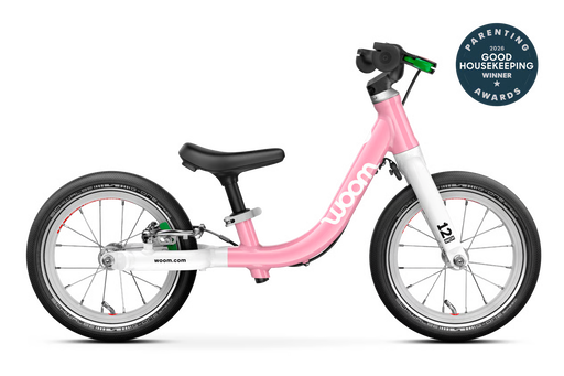 Shop Woom GO 1 Balance Bike, Powder Pink at GoodBuy Gear
