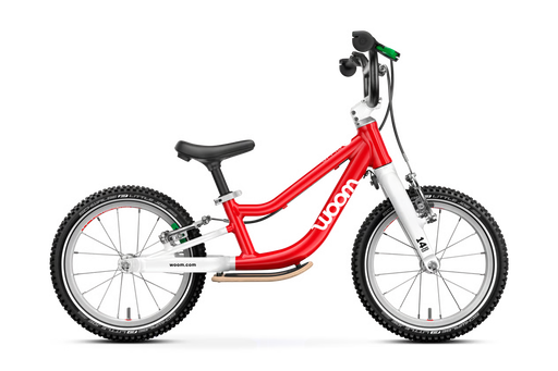 Shop Woom GO 1 Plus Balance Bike, Woom Red at GoodBuy Gear